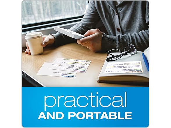 Oxford Blank Index Cards, 4" x 6"