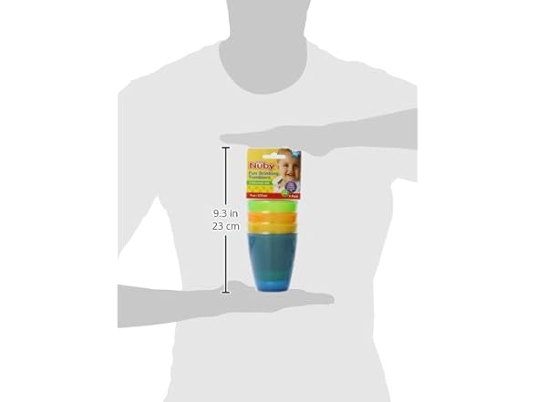Nuby Plastic Fun Drinking Tumblers