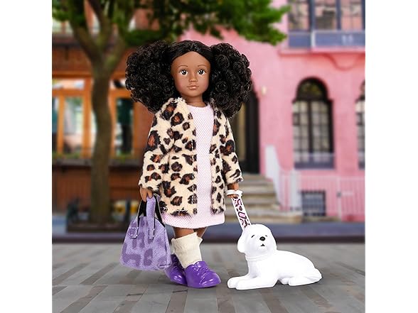 Lori Mini Doll & Toy Dog 6-Inch Doll