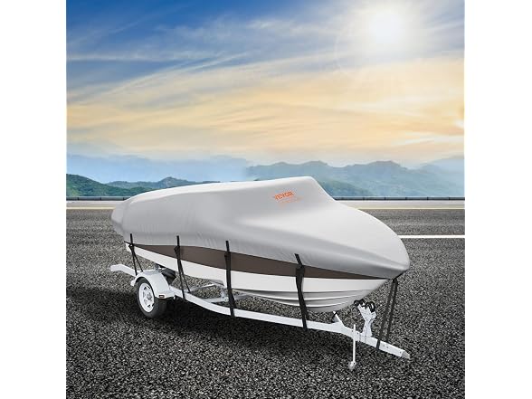 Boat Cover, 17'-19' Trailerable Waterproof Boat