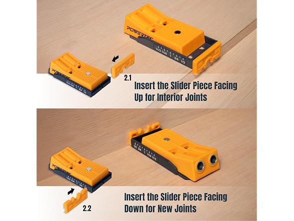POWERTEC POWERTEC 72496 Twin Pocket Hole Jig Kit