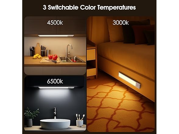 (5 Pack) Chasesun 9.6inch Under Cabinet Lights
