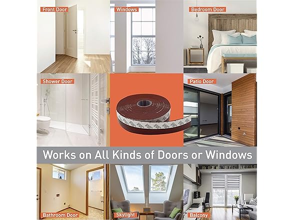 Absolute Living Absolute Living Weather Stripping Door