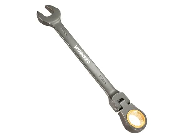 WORKPRO 17 mm Flex-Head Ratcheting Set Green