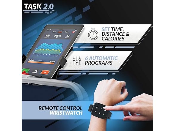 Bluefin Task 2.0 2-in-1 Desk Treadmill
