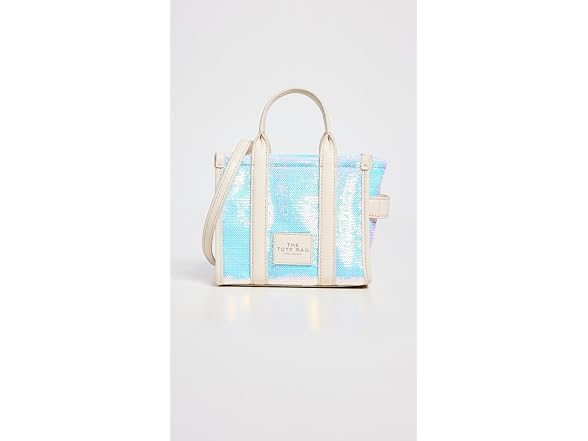 Marc Jacobs Womens The Leather Crossbody Tote Bag