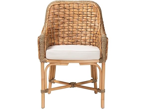 Baxton Studio Kyle Natural Brown Woven 
