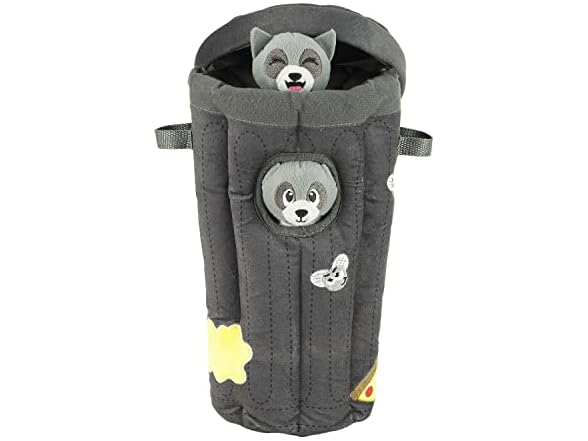 Outward Hound Hide A Raccoon Plush Dog Toy