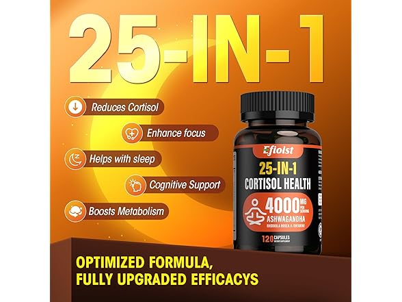 Efioist 25 in 1 Cortisol Health Supplement