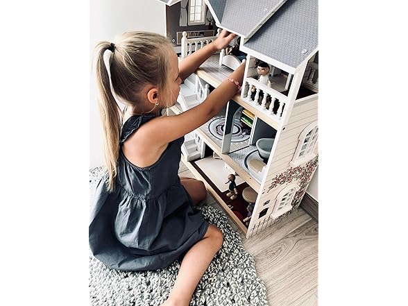 Small Foot Wooden Bending Doll Family