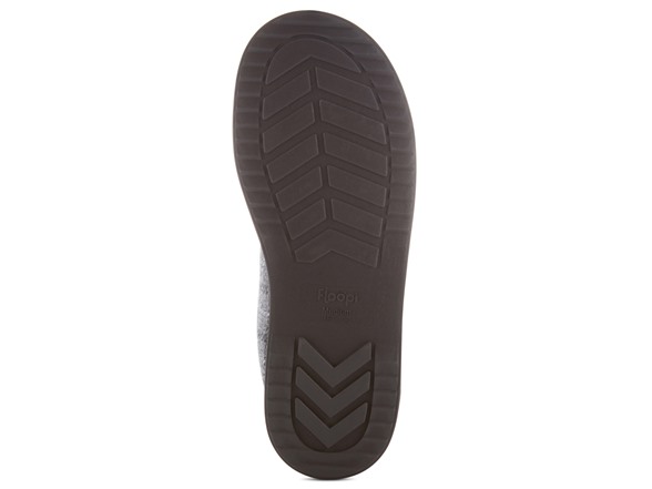 Floopi Womens Detailed Plaid Clog Slipper