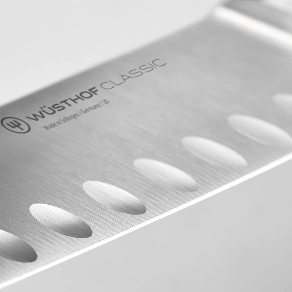 Classic Santoku 7" Knife, White Series - Gallery 6