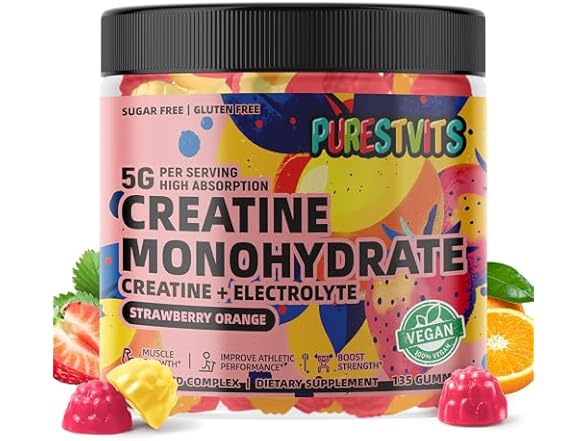 PURESTVITS Creatine Monohydrate Gummies