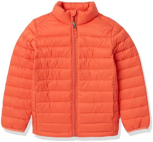 Amazon Essentials Toddler Boys Lightweight Water Resistant Packable Puffer Jacket