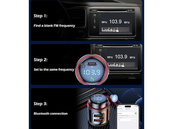 LIHAN Bluetooth Car Adapter