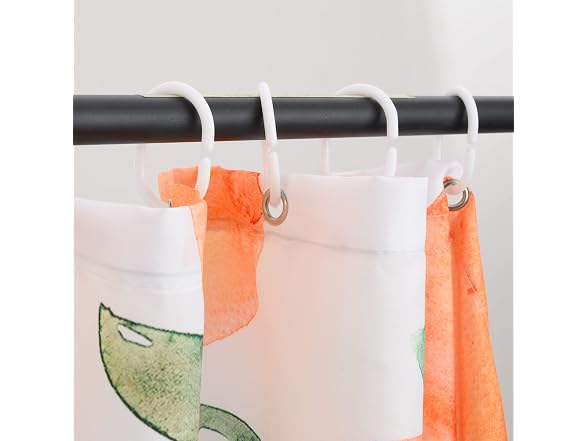 Shower Curtain Hooks, 12 Pcs Premium Shower C