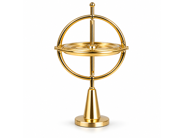 Anti-Gravity Gyroscope Toy - Gold