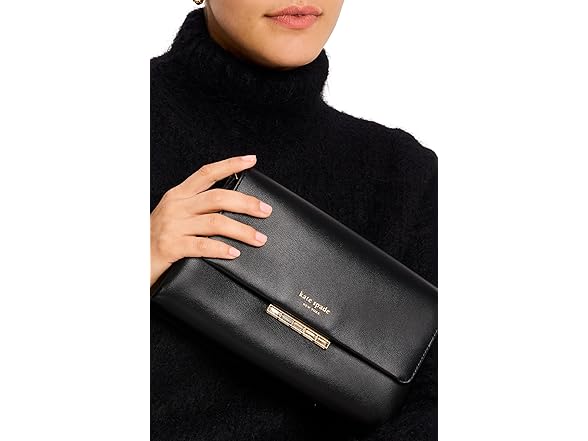 Kate Spade Grace Lock Leather Clutch