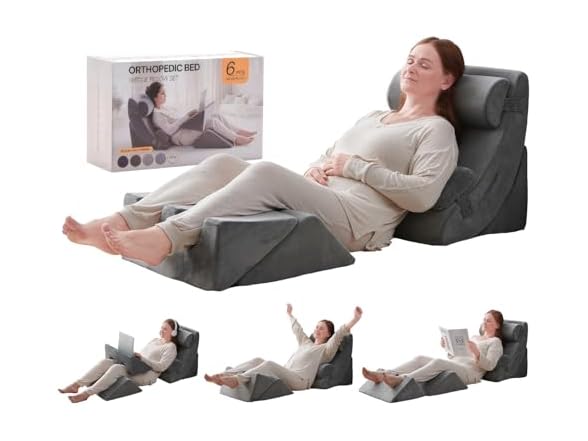 Axelrod 6-Pc Orthopedic Bed Wedge Set