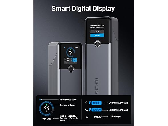 Laptop Power Bank | 20000mAh 200W