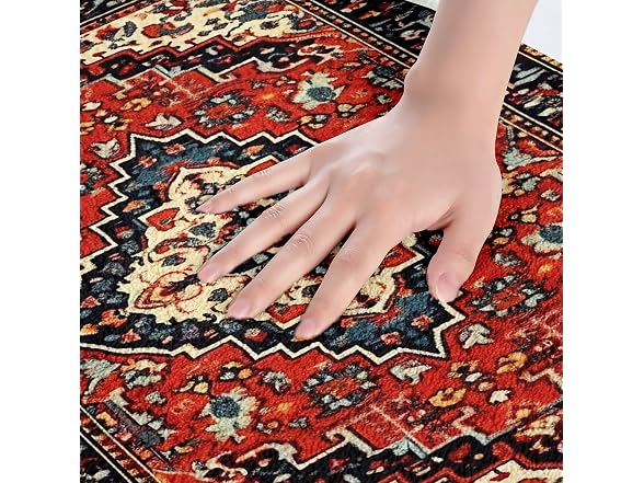 Art Deco Bath Rugs Oriental Mat for Girls
