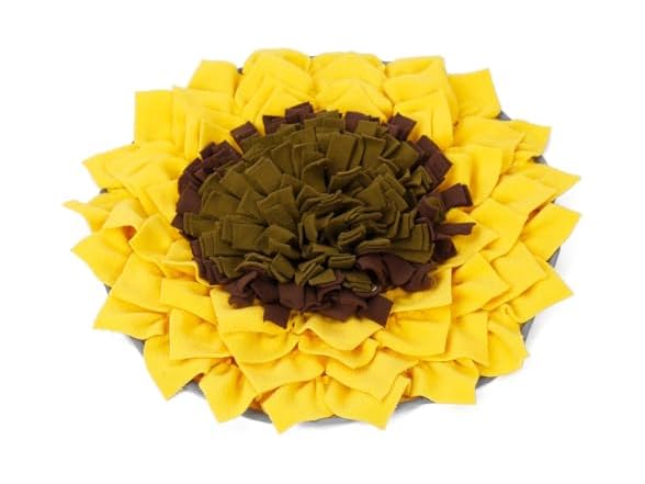 Injoya Sunflower Snuffle Mat for Dogs - 19" x