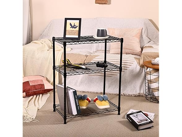 Elevon 4-Shelf Adjustable, Heavy Duty Storage Shelving Unit