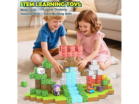 Toylogy 150PCS Magnetic Blocks