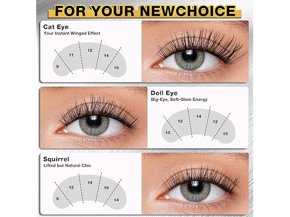 CharmO'clock NS4210027 lash clusters kit