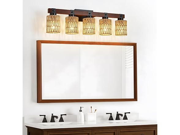 Aixialin Rustic Vanity Light Fixture