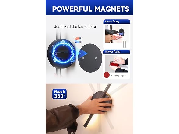 WAMBLZ Battery Operated Wall Sconces