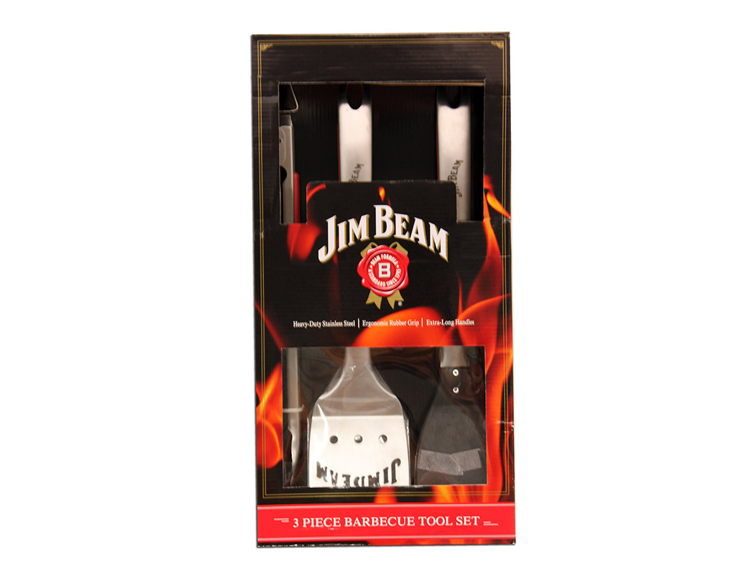 Jim Beam Soft Grip Grilling Tools Set - Gallery 4