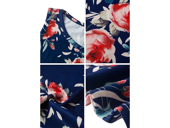 Yming Women (L) Cover Up Dresses Sleeveless Dress
