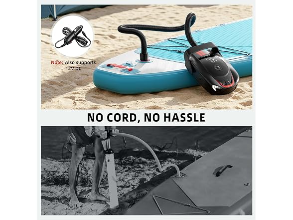 HAIUEYE Electric Paddle Board Pump