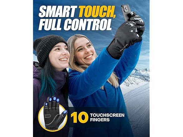 UMEWARM Winter Gloves-M