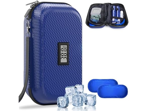 bdmaky Insulin Cooler Travel Case