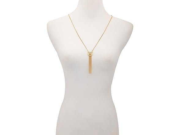 Vince Camuto Goldtone Long Tassel Necklace
