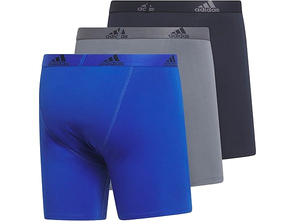 adidas Men's Stretch Boxer Briefs 3-Pack