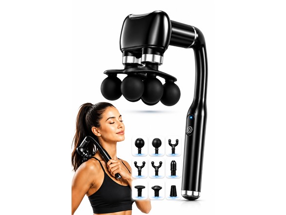 6 Head Massage Gun w/ Handle