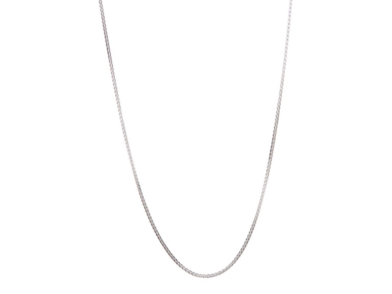 AAA IGT-DAAS-DNS541-16S 16 Inch Sterling Silver Box Chain
