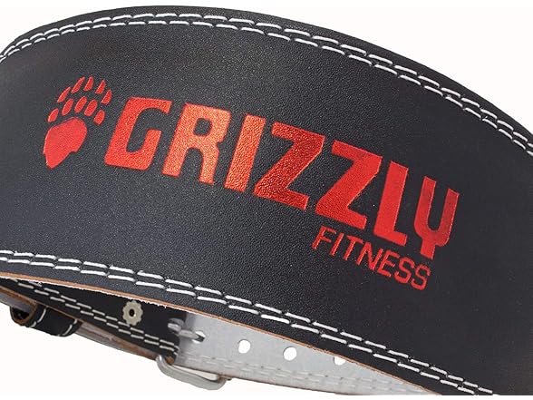 Grizzly Fitness Padded Enforcer Training Belt