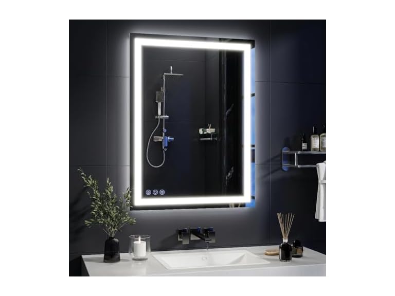 GLSLAND LED Bathroom Mirror