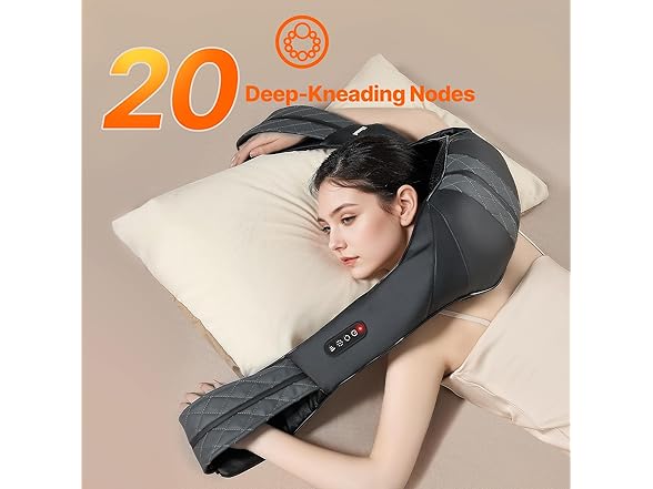 Neck Shoulder Shiatsu Massager w/ Heat