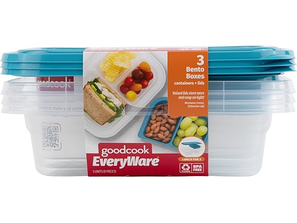 GoodCook EveryWare Pack of 7 BPA-Free Container Set