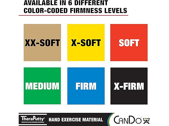  CanDo TheraPutty Standard Hand Exercise