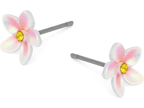 Betsey Johnson Women Jewelry Women's Earrings Pink