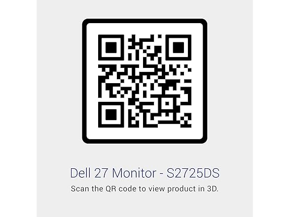 Dell 27" QHD Monitor