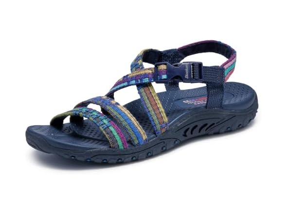 Skechers Women Reggae-Sew Me-Boho Woven Sandal