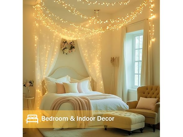 200 LED Connectable String Lights