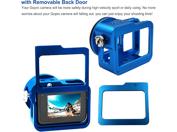 Gurmoir Metal Case for Gopro Hero 8